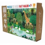 Puzzle en bois l'oasis de kirikou 24 pi�ces puzzle mich�le wilson� -