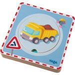 Puzzle en bois travaux publics haba� - puzzles bois 3d