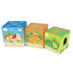 Pyramide de cubes � empiler puppy et ses amis hape� - jouets hape