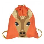 Sac de gym maternelle biche mandarine - coq en pâte® Sac de gym maternelle biche mandarine - coq en pâte®