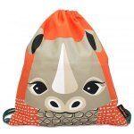 Sac de gym maternelle orange rhinocéros - coq en pâte® Sac de gym maternelle orange rhinocéros - coq en pâte®
