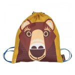Sac de gym maternelle ours brun - coq en pâte® Sac de gym maternelle ours brun - coq en pâte®