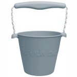 Seau de plage enfant en silicone ?uf de canard scrunch� - jouets de p