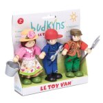 Set 3 figurines poupées fermiers budkins le toy van® - jouets en b Set 3 figurines poupées fermiers budkins le toy van® - jouets en b