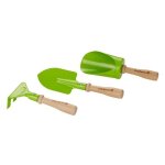 Set 3 outils de jardinage everearth - jouets jardinage enfants