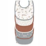 Set 5 bavoirs b�b� �ponge 3 ~18 mois tiny farmer mouton l�ssig� - rep