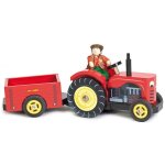 Set de la ferme en bois le tracteur de bertie le toy van� - jouets