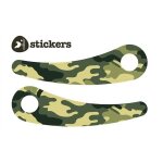 Sticker autocollants camouflage wishbone bike recycled edition