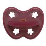 Sucette tétine ortho 3 - 36 mois caoutchouc naturel fleur bordeaux Sucette tétine ortho 3 - 36 mois caoutchouc naturel fleur bordeaux