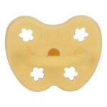 Sucette tétine ortho 3 - 36 mois caoutchouc naturel hevea® fleur jaune Sucette tétine ortho 3 - 36 mois caoutchouc naturel hevea® fleur jaune