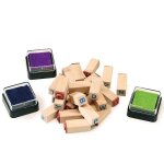 Tampons lettres alphabet small foot by legler® - jouets loisirs Tampons lettres alphabet small foot by legler® - jouets loisirs
