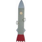 Toise de mesure en bois 120 cm dcoration fuse & cosmonautes e