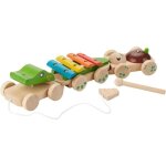 Train musical crocodile everearth - jouets bois