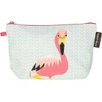 Trousse colier rose coton bio flamant rose - coq en pte