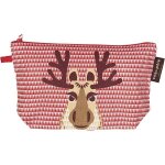 Trousse �colier rouge coton bio caribou coq en p�te� - accessoires c