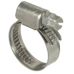 2 colliers inox d. 18  28 mm lg 13 mm
