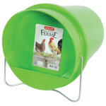 Abreuvoir seau plastique vert 6l