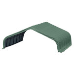 Abri box animaux en toile souple vert 40. 9m dmontable
