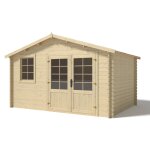 Abri de jardin bois 13. 2m, ep. 34mm costa