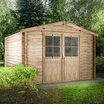 Abri de jardin en bois leon 9. 4m