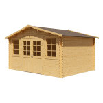 Abri de jardin bois ep. 25mm, 13m2 ambalavao
