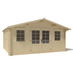 Abri de jardin bois ep. 40mm, 22 m chanzy