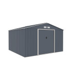 Abri de jardin mtal 10. 85m gris anthracite