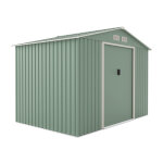 Abri de jardin mtal 5. 29m vert amande