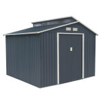 Abri de jardin en métal 7m² edward, avec kit d'ancrage offert Abri de jardin en métal 7m² edward, avec kit d'ancrage offert