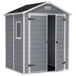 Keter abri de jardin en rsine 2. 8 m manor 65 avec plancher offert