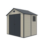 Abri de jardin rsine 4, 65m beige