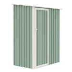 Abri de jardin en mtal 1. 3m joy, vert amande