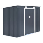 Abri de jardin mtal 3. 6m gris anthracite