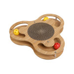 Aire de jeu pour chats et chatons avec griffoir, wouapi, triangulo