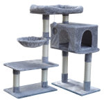 Arbre � chat 3 plateformes, hauteur 112 cm kaly