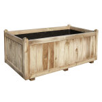 Bac  fleurs rectangulaire foresty 120 cm