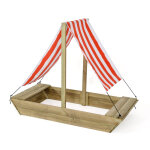 Bac  sable en bois bateau matelot