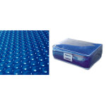 Bche bulles ovale pour piscine acier 634x399 ou tubulaire 610x366 cm