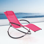 Bain de soleil acier framboise swing