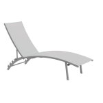 Bain de soleil acier gris galet mango