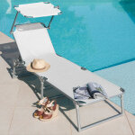 Bain de soleil aluminium ksar blanc et pare soleil