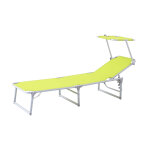 Bain de soleil aluminium vert pistache ksaret pare soleil