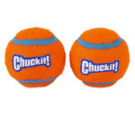 Balle de tennis chuckit compatible avec les lanceurs, 2 pk medium