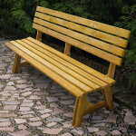 Banc de jardin en bois alpilles