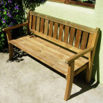 Banc de jardin en bois jura