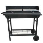 Barbecue au charbon de bois demi tonneau victoria