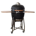 Barbecue charbon en cramique kamado xl noir 56 cm
