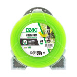 Bobine de fil nylon rond premium 28m  3mm