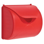 Bote aux lettres en plastique rouge pour enfant