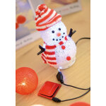 Bonhomme de neige  led enceinte bluetooth